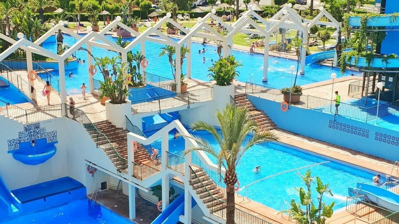 "Vive Benal Beach" Estudio Gran Terraza Y Parque Acuatico 1319 Benalmádena Dış mekan fotoğraf